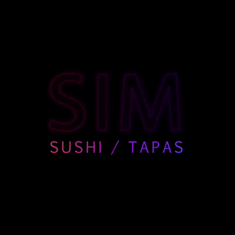 Simsushi miami lights sushi sim GIF