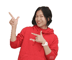 Girl Point Sticker by Snapfitnessuae