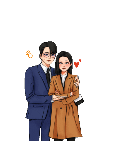 Couple Sticker