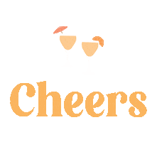 Happy Hour Cheers Sticker