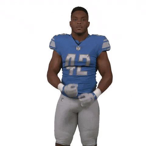 Excited National Football League GIF by Detroit Lions