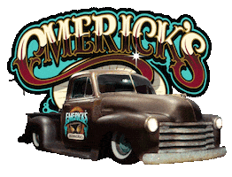 Classic Truck Welding Sticker by Emerick's Ironworks
