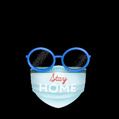 Mask Stay Home GIF by Digital discovery