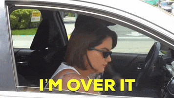 Over It Whatever GIF by Martha of Miami