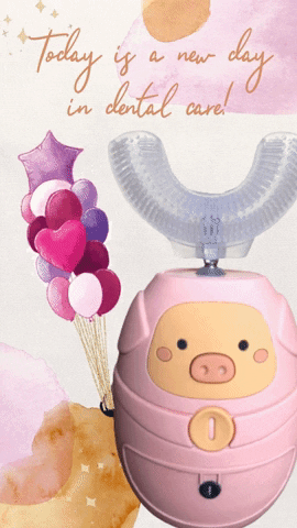 Toddler Toothbrush GIF