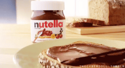 Nutella Bread GIFs - Get the best GIF on GIPHY
