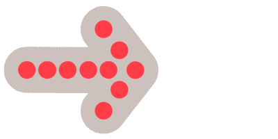 Arrow Moving Sticker by BearingPoint