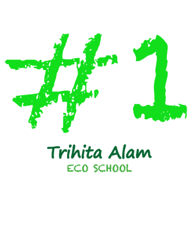School Number Sticker by trihita alam