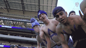 Celebration Fans GIF by Pac-12 Network