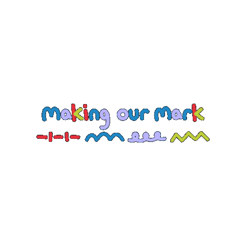 Makingourmark Sticker by Little Learners