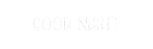 Good Night Sticker