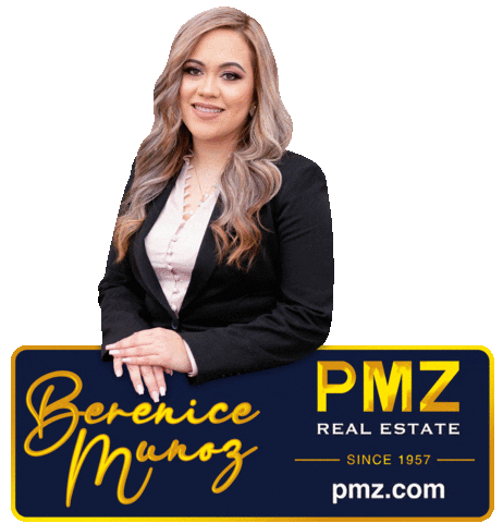 PMZ Real Estate Agent Berenice Munoz Sticker
