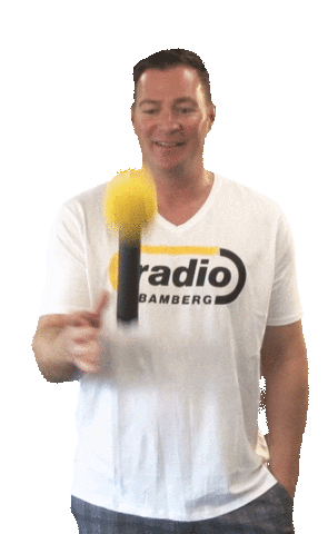 On Air Interview Sticker by Radio Bamberg