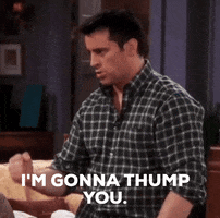 Im Gonna Thump You Joey GIF