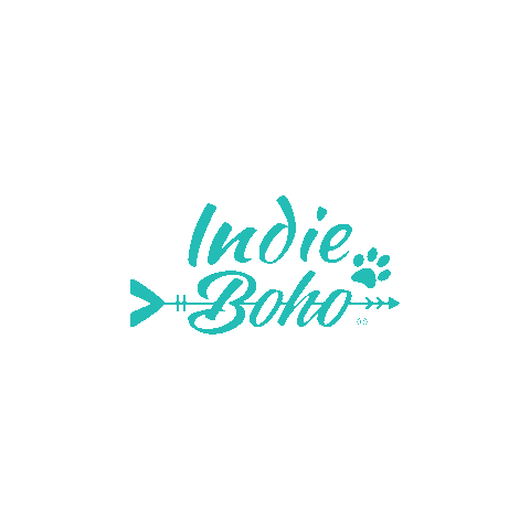 Small Business Love Heart Sticker by Indie Boho Pets