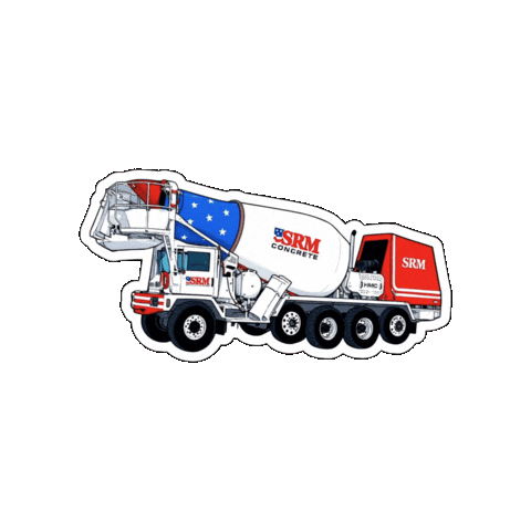 SRM Concrete Sticker