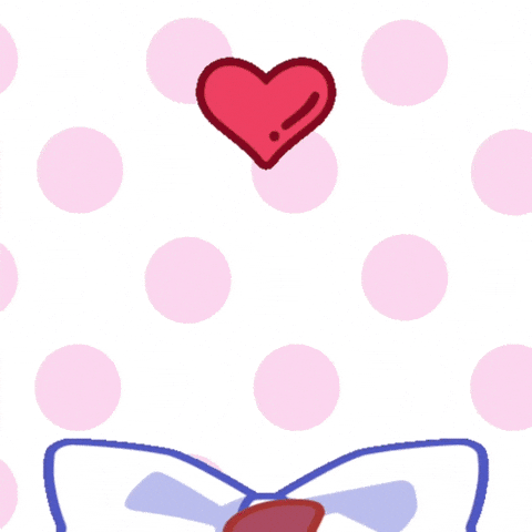 Heart Monika GIF