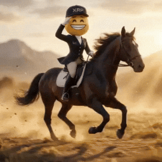 Saluting Horseback Riding GIF by SaluteXRPL