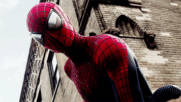 Spiderman Nod animated GIF
