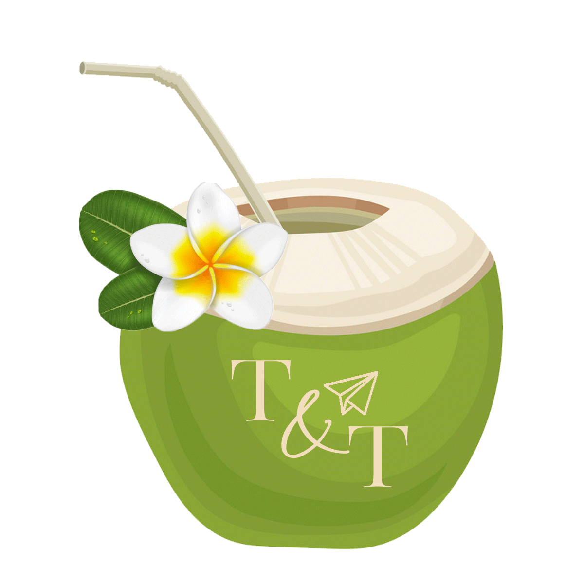 Beach Drink Sticker by Travel & Treasures for iOS & Android GIPHY