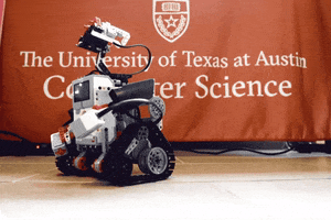 Robot Hello GIF by College of Natural Sciences, UT Austin