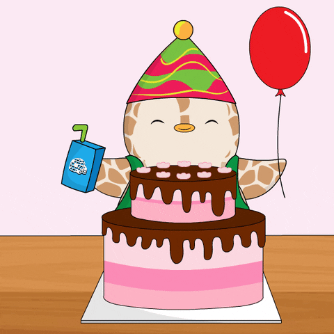 Happy Birthday GIF by Pudgy Penguins