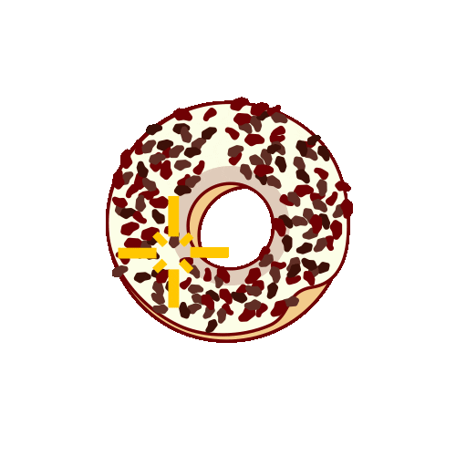 Simpsons Donut Sticker by HoleyToledough