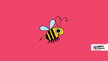 SWR-Kindernetz animation animal flying bee GIF