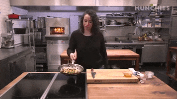 munchies cooking chef flip cook GIF