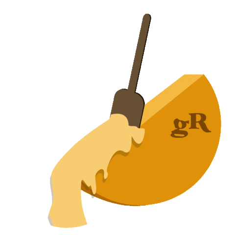 Burger Cheese Sticker by GRILLAERA