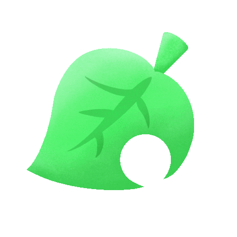 Animal Crossing Leaf Sticker by Juoso Gütersloh for iOS &amp; Android | GIPHY