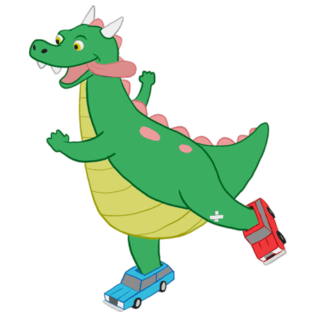 Happy Lets Go Sticker