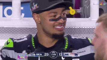 Super Bowl Laugh GIF