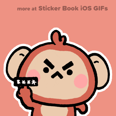 Angry Monkey GIF by Sticker Book iOS GIFs