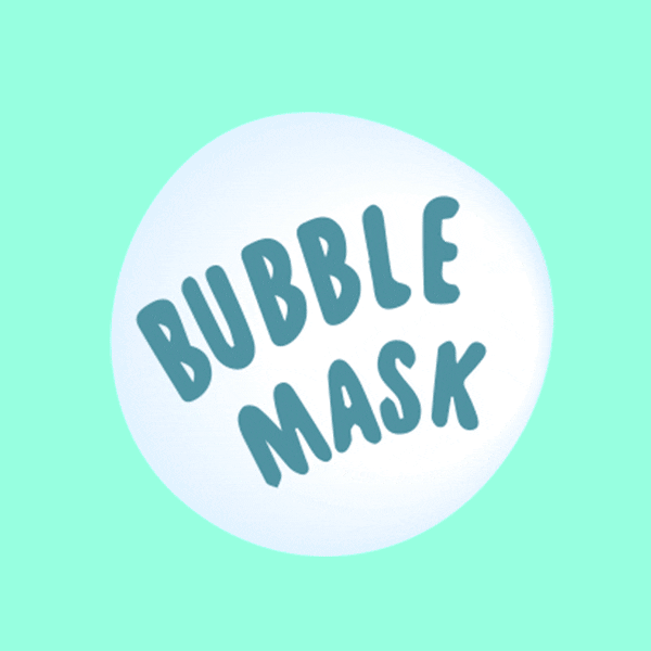 Face Bubble GIF by The Beauty Mask Company®