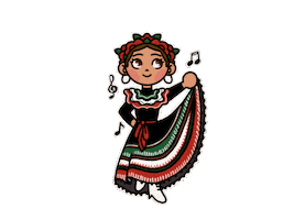 Marching Band Mexico Sticker