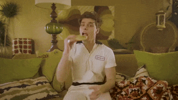 Cream Cheese Eating GIF by Spencer Sutherland