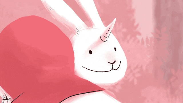evil bunny GIF