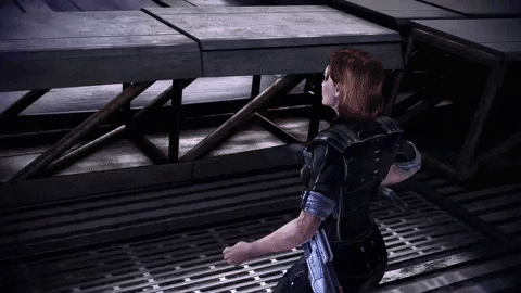 Commander Shepard Running GIF by Mass Effect - Find & Share on GIPHY