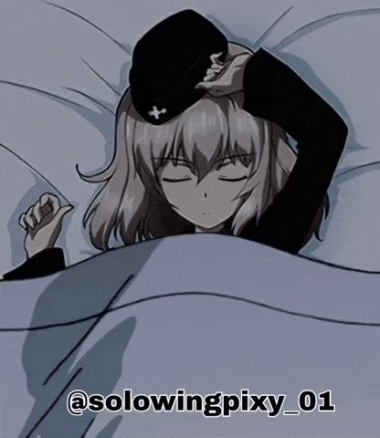 Girls Und Panzer Sleep GIF