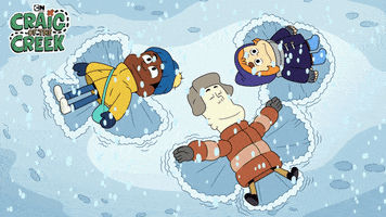 Craig Of The Creek Snow GIF by Cartoon Network