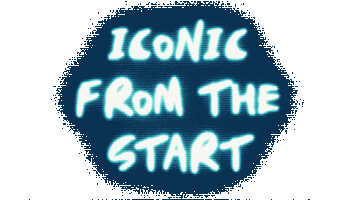 Iconic Sticker by BELLACANVAS