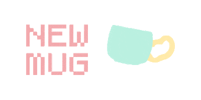 Coffee Cup Sticker by elelexelele