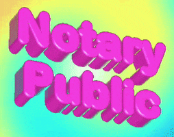 Notary Public GIF by NeighborlyNotary®
