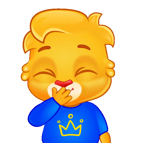 Cracking Up Laughing Sticker by Lucas and Friends by RV AppStudios