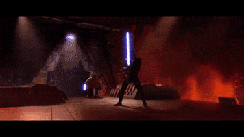 maxshady anakin skywalker vs. obi-wan kenobi GIF