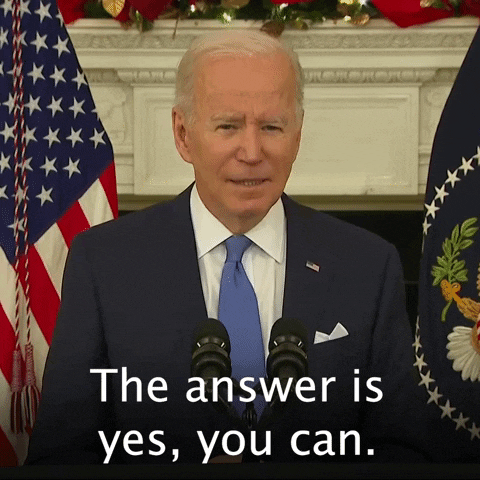 Joe Biden Yes GIF by The Democrats - Find & Share on GIPHY