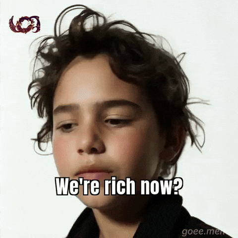 Confused Were Rich GIF by Goeememe