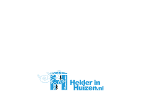 Helder in huizen Sticker