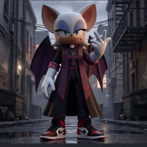 Rouge The Bat Tuff GIF